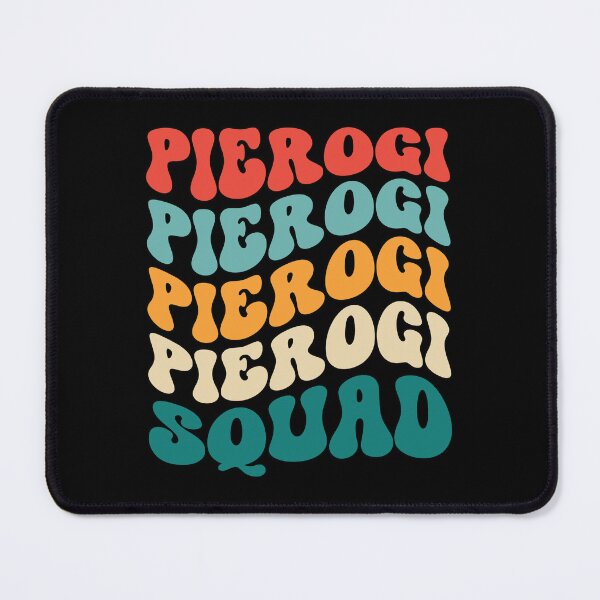 Item preview, Pierogi Squad - Retro Wavy designed and sold by kamrankhan.