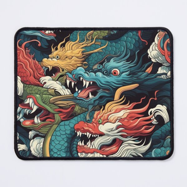 Item preview, Group of Traditional Chinese Dragons Pattern - Gift for Dragons Lover designed and sold by AITeeGenius.