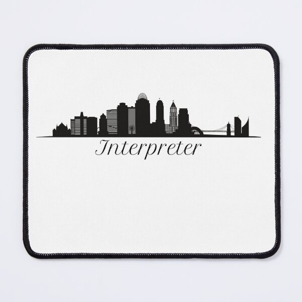 Item preview, Cincinnati Skyline Interpreter Art designed and sold by Neeshki.