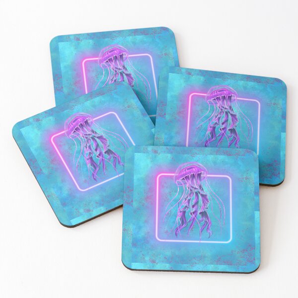 Item preview, neon jellyfish designed and sold by Gadrialenn.