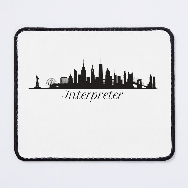 Item preview, New York Skyline Interpreter Art designed and sold by Neeshki.