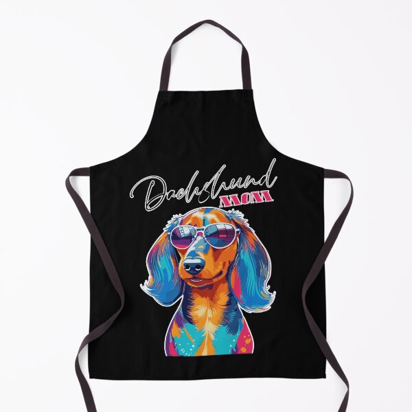 Item preview, Long Haired Dachshund Dog Mom Vintage Cool designed and sold by Hic21.
