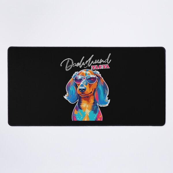 Item preview, Long Haired Dachshund Dog Mom Vintage Cool designed and sold by Hic21.