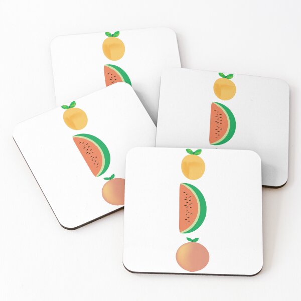 Aperçu de l'œuvre Fruit Pastèque Abricot Pêche créée et vendue par DJAMALK.