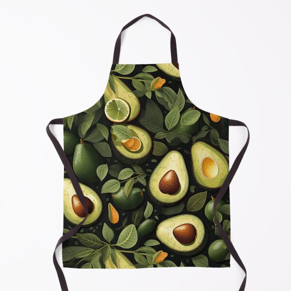 Item preview, Green Avocado Pattern. Juicy Vegetables. 6 designed and sold by YOTA-ART.