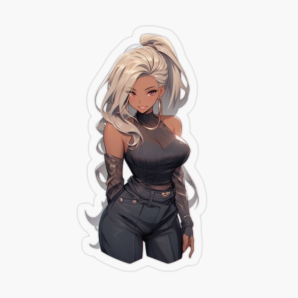 Grey Locks Sticker for Sale by FayreDesigns