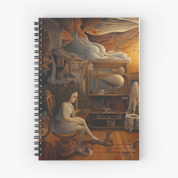 Item preview, Her Imagination is Unbound in Her Studio designed and sold by YoPedro.