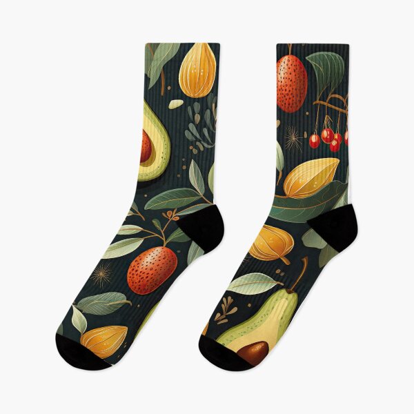 Item preview, Green Avocado Pattern. Juicy Vegetables. 7 designed and sold by YOTA-ART.