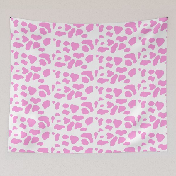 Item preview, pink cow print designed and sold by thestrangerfrog.