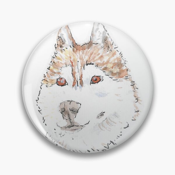 Item preview, Lupo - Siberian Husky designed and sold by Hallamalla.
