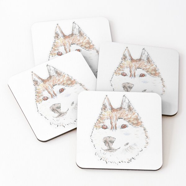 Item preview, Lupo - Siberian Husky designed and sold by Hallamalla.