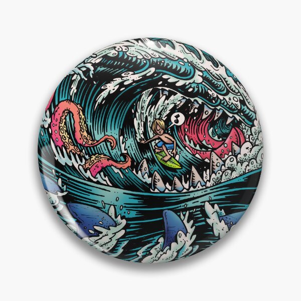 Item preview, DANGEROUS SURF designed and sold by Rauth Arte & Flash.