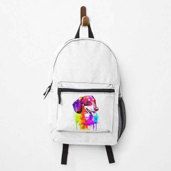 Item preview, Dachshund Dog Smiles Watercolor Colorful designed and sold by Hic21.