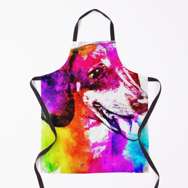 Item preview, Dachshund Dog Smiles Watercolor Colorful designed and sold by Hic21.