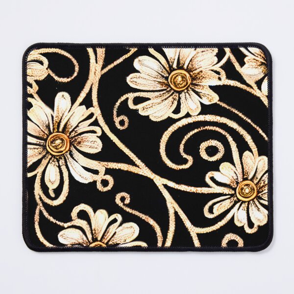 Item preview, Gold Flowers and Swirls designed and sold by Poetic Patterns Studio.