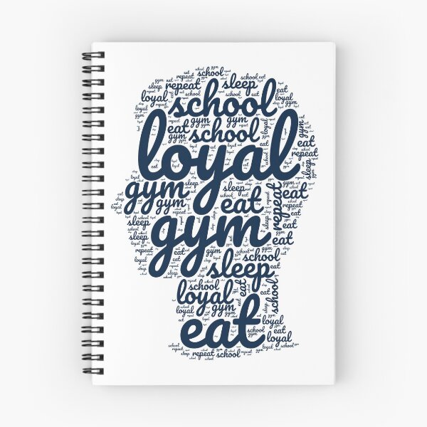 Item preview, Gym, loyal, school, eat, repeat head designed and sold by Moris3k.