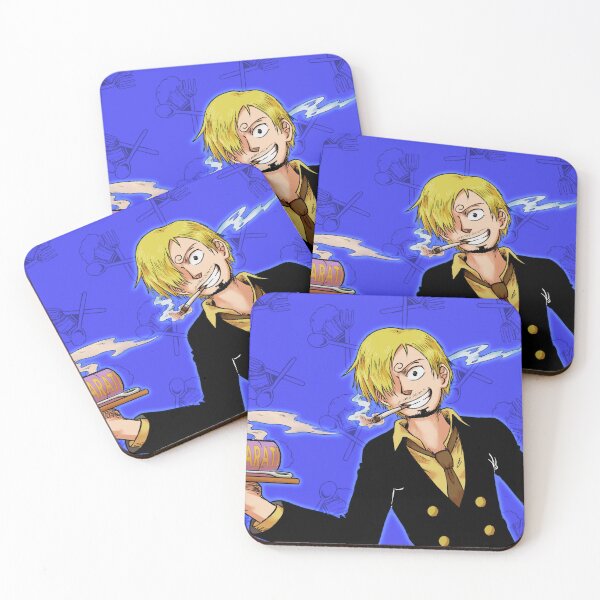 Item preview, Sanji - One Piece + icon background designed and sold by BlakeRADcliff.