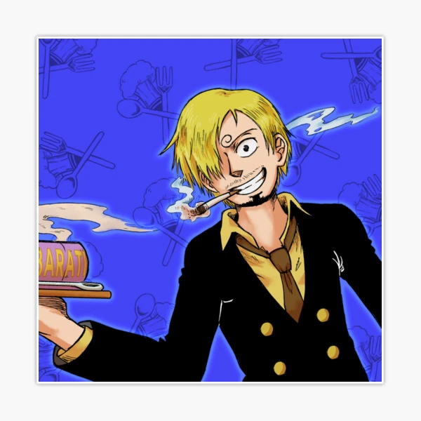 Sanji Chibi - WCI Version Sticker for Sale by AnimeArtifacts