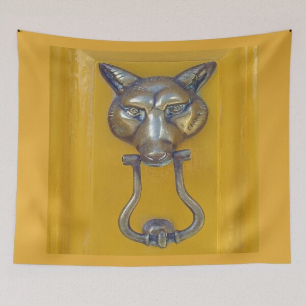 Item preview, Fox Head Door Knocker designed and sold by Ethna Gillespie.