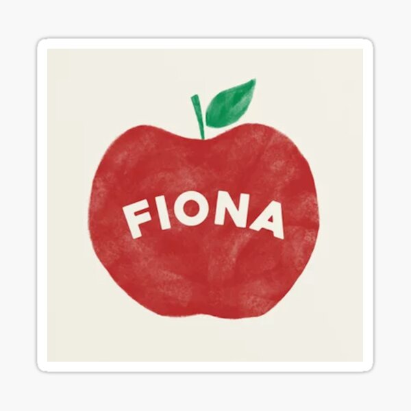 Vista previa del artículo con la obra «Pegatina Fiona Apple», diseñado y vendido por thebluebarn.