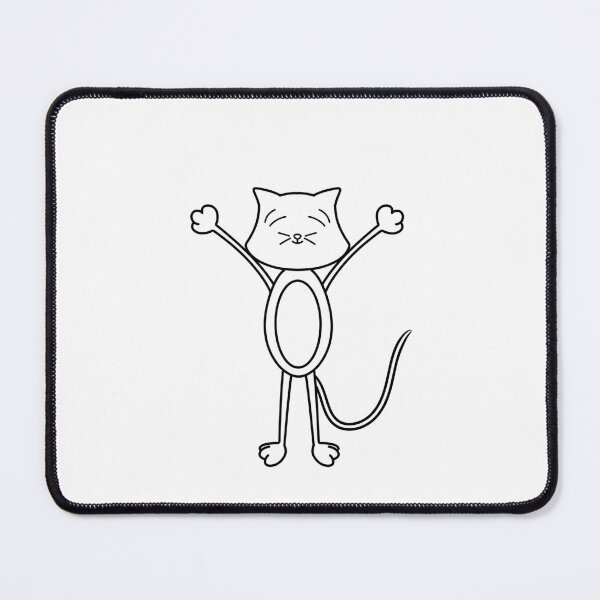 Item preview, Cat hug (black, no text) designed and sold by orangejuice10.