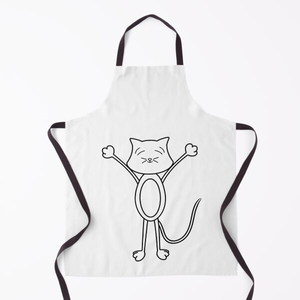 Item preview, Cat hug (black, no text) designed and sold by orangejuice10.