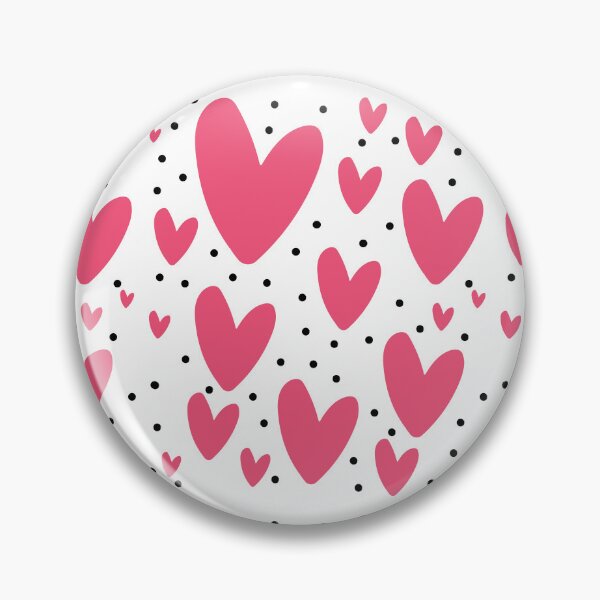 Item preview, Pink hearts pattern designed and sold by SupernovaSun.