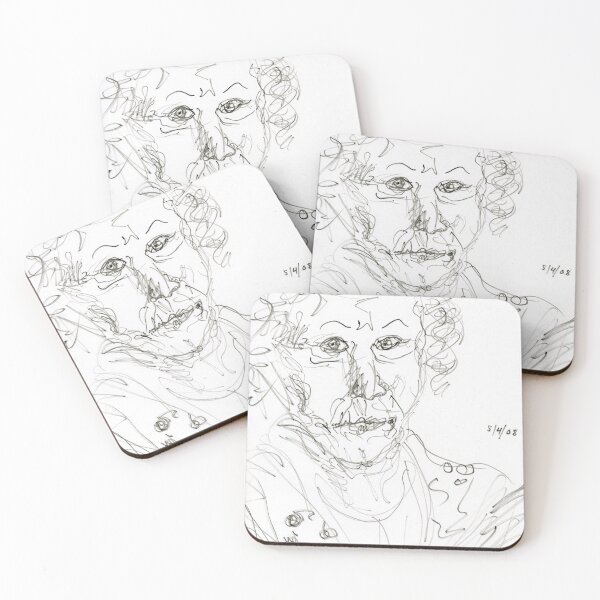 Item preview, Miss Marple Sketch II designed and sold by RachelScottArt.