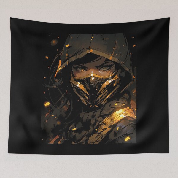 Item preview, Mortal Kombat - Scorpion - Female Version  designed and sold by Splatter-arts.
