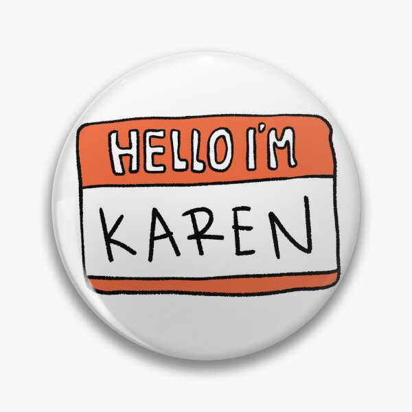 Item preview, Hello i'm KAREN designed and sold by Childish by Design.