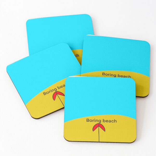 Item preview, That is an animated drawing of a boring beach. designed and sold by lukesubbby.