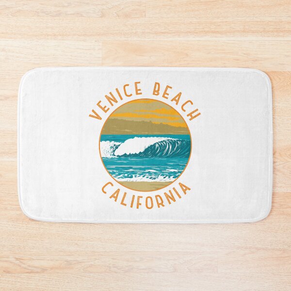Item preview, Venice Beach California Retro Distressed Circle designed and sold by KrisSidDesigns.