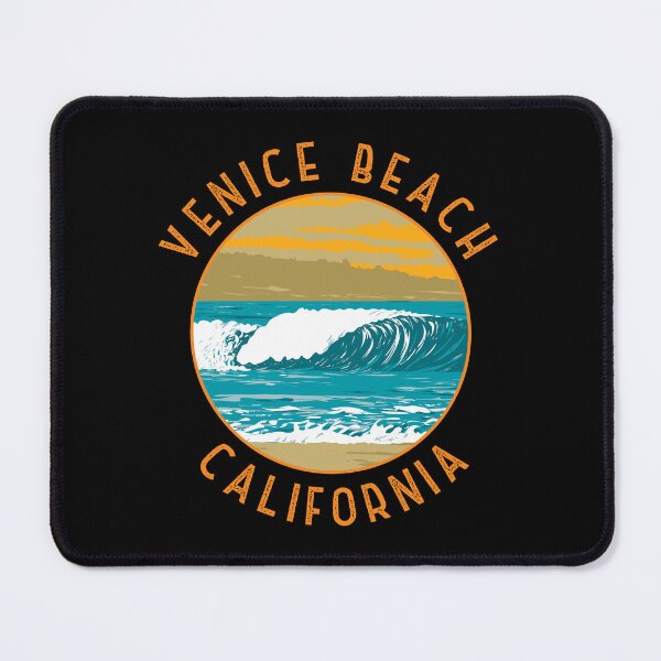 Item preview, Venice Beach California Retro Distressed Circle designed and sold by KrisSidDesigns.