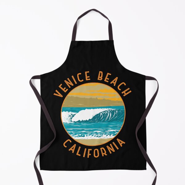 Item preview, Venice Beach California Retro Distressed Circle designed and sold by KrisSidDesigns.