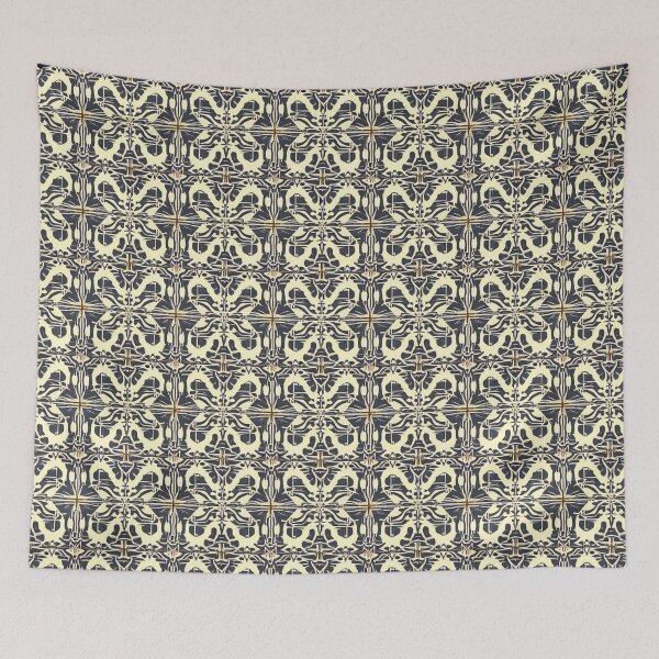 Item preview, Retro vintage art decor pattern 10 designed and sold by MimiKoo.