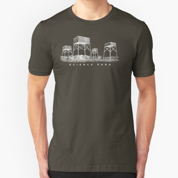 SCIENCE PARK "Rainmaker" Design Slim Fit T-Shirt