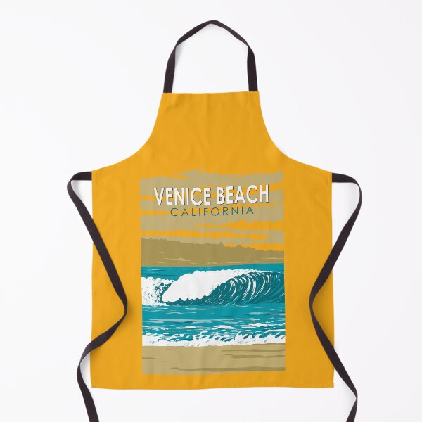 Item preview, Venice Beach California Travel Art Vintage designed and sold by KrisSidDesigns.