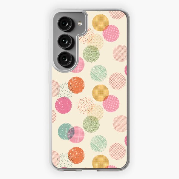 Patterned Confetti Dots Samsung Galaxy Soft Case