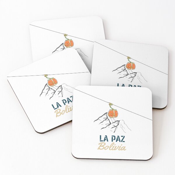 Item preview, La Paz Bolivia - Cable car runs over the mountains designed and sold by Ericnaitor.