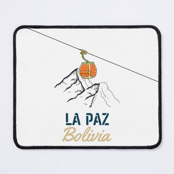 Item preview, La Paz Bolivia - Cable car runs over the mountains designed and sold by Ericnaitor.