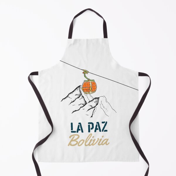 Item preview, La Paz Bolivia - Cable car runs over the mountains designed and sold by Ericnaitor.