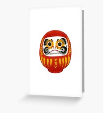 Daruma Greeting Card