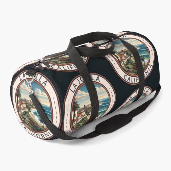 Item preview, La Jolla California Travel Art Badge designed and sold by KrisSidDesigns.