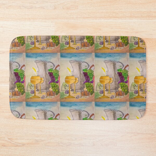 Item preview, To Your Health - Hand-Painted Still Life Wall Art designed and sold by AIPICCRAFT.