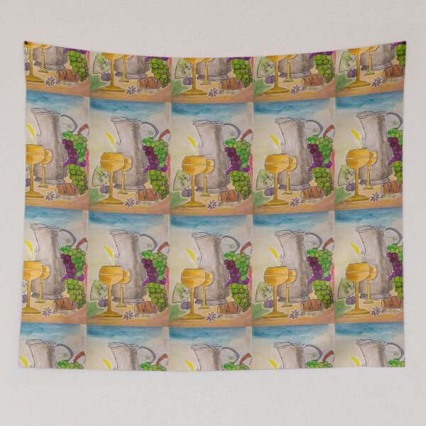 Item preview, To Your Health - Hand-Painted Still Life Wall Art designed and sold by AIPICCRAFT.