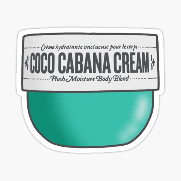 Coco Cabana Cream  Sticker for Sale by allyrose03