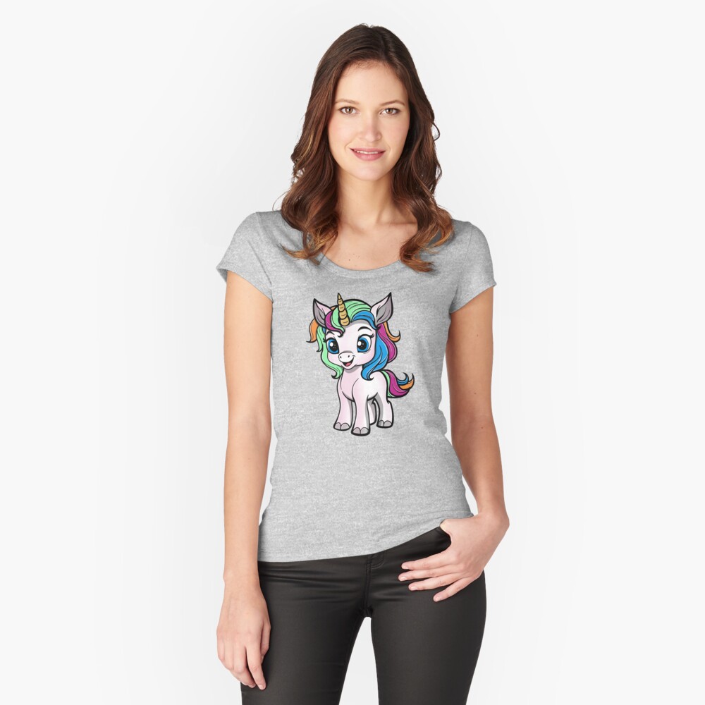 Item preview, Fitted Scoop T-Shirt designed and sold by PlusminusMedia.
