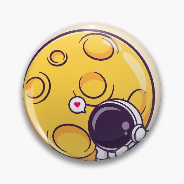 Item preview, Lunar Lullaby: Cute Astronaut Lying Down with Moon Cartoon Vector Icon Illustration designed and sold by hjian8219.