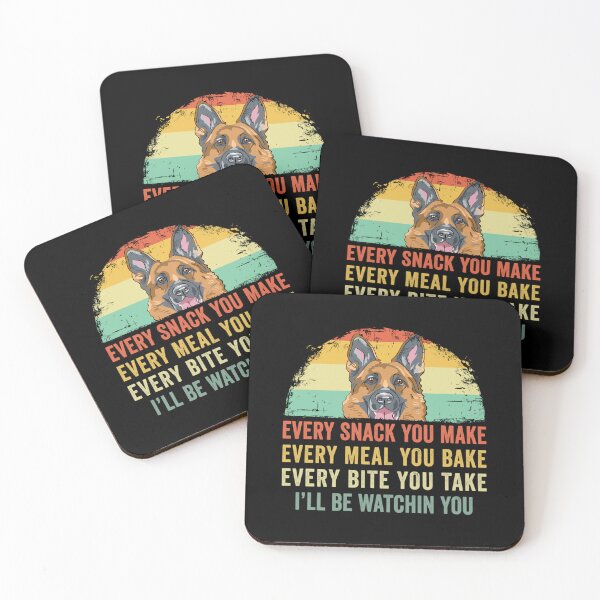 Item preview, German Shepherd Every Snack You Make Every Meal You Bake designed and sold by jingdomdesgine.