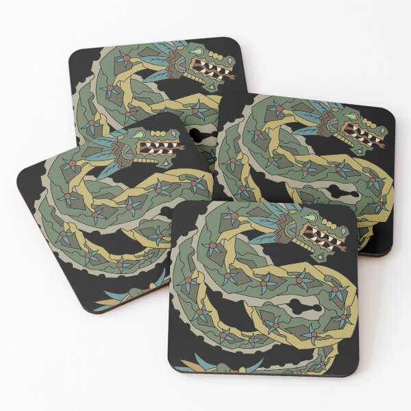 Item preview, Aztec Feathered Serpent Quetzalcoatl designed and sold by ChefTonyArt.